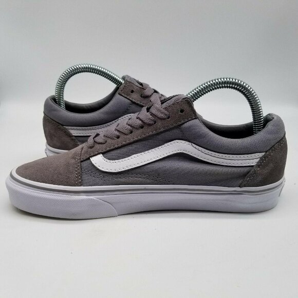 Vans Skateboarding Gray Unisex Sneakers‎ Shoes Size M 6.5 W 8 - Picture 3 of 8